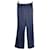 Autre Marque Pantalon RECTO T.International S Viscose Bleu Marine  ref.1253611