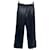 Autre Marque TEURN Pantalon T.fr 36 Wool Laine Noir  ref.1253612