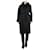 Isabel Marant Etoile Trench coat preto de nylon com capuz - tamanho Reino Unido 8 Poliamida  ref.1253641