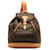 Louis Vuitton Brown Monogram Mini Montsouris Leather Cloth  ref.1253771