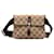 Gucci Brown GG Canvas Jackie Belt Bag Beige Leather Cloth Pony-style calfskin Cloth  ref.1253784
