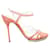 Alice + Olivia Coral Leather Sandals Orange  ref.1253809