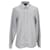 Tommy Hilfiger Camisa masculina com micro estampa slim fit Branco Algodão  ref.1253904