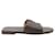 Hermès Brown Izmir Sandals Leather  ref.1253919
