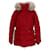 Tommy Hilfiger Womens Down Jacket Red Polyester  ref.1253929