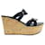 Casadei Wedges with Navy Blue Straps Leather  ref.1254012