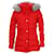Tommy Hilfiger Womens Padded Down Jacket Red Polyester  ref.1254044
