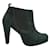 Ganni Green Suede Fiona Ankle Boots  ref.1254049