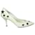 Dolce & Gabbana Elfenbein Heels mit Sternen Weiß Roh Leder  ref.1254082