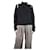 Calvin Klein Jersey de cuello alto de lana recortado negro - talla L  ref.1254093