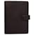 LOUIS VUITTON Taiga Leather Agenda MM Day Planner Cover Acajou R20416 auth 58923  ref.1254161