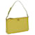 PRADA Accessory Pouch Nylon Yellow Auth 63087  ref.1254187