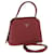 Saffiano PRADA Matinee Small Hand Bag Safiano leather 2way Red 1BA282 Auth am5519A  ref.1254215