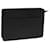 LOUIS VUITTON Epi Pochette Homme Clutch Bag Black M52522 LV Auth ep2674 Leather  ref.1254221