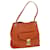 Miu Miu Shoulder Bag Leather Orange Auth am5446  ref.1254222