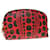 LOUIS VUITTON Monogram Yayoi Kusama Pochette Cosmetic PM Red M47347 auth 66259 Cloth  ref.1254289