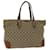 GUCCI GG Canvas Web Sherry Line Tote Bag Beige Red Green 308928 Auth hk1105  ref.1254293