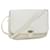 Christian Dior Bolsa de ombro em lona Honeycomb Couro Branco Auth bs9992  ref.1254372