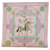 Hermès HERMES CARRE 90 FEUX D'ARTIFICE Scarf Silk Pink Auth ac2491  ref.1254433