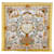 Hermès HERMES CARRE 90 Decoupage Sciarpa Seta Arancione Auth ac2494  ref.1254435