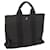 Hermès HERMES Her Line PM Tote Bag Canvas Gray Auth bs10801 Grey Cloth  ref.1254448