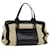 Chloé Chloe Hand Bag Leather Black Beige Auth bs12116  ref.1254482