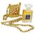 Collana profumo CHANEL tono oro CC Auth yk10532 Metallo  ref.1254507