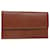 LOUIS VUITTON Epi Porte Tresor International Long Wallet Brown M63388 auth 57858 Leather  ref.1254569