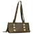 FENDI Shoulder Bag Leather Khaki Auth bs9818  ref.1254611