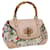 GUCCI Bamboo Hand Bag Canvas Multicolor 137351 Auth ar10633b Multiple colors Cloth  ref.1254622