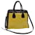Miu Miu Shoulder Bag Vitello Shine Leather 2way Yellow Brown Auth bs8888  ref.1254706