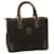 GUCCI Hand Bag Suede Brown Auth ep2805  ref.1254752