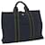 Hermès HERMES Fourre ToutMM Hand Bag Canvas Navy Green Auth ti1430 Navy blue Cloth  ref.1254780