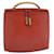 LOEWE Vanity Velazquez Twist Hand Bag Leather Orange Auth am5458  ref.1254805