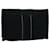 Hermès HERMES Deauville Pouch Canvas Black Auth ac2583 Cloth  ref.1254819