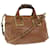 Chloé Chloe Etel Hand Bag Leather 2way Brown 01 12 50 65 Auth hk1011  ref.1254939