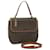 Céline CELINE Macadam Canvas Hand Bag PVC Leather 2way Brown Auth 62941  ref.1254948