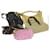 Coach Shoulder Bag Leather Canvas 5Set Pink Black beige Auth am5570  ref.1254965