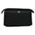 Christian Dior Trotter Canvas Clutch Bag Black Auth ep2846  ref.1255176