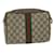 GUCCI GG Supreme Web Sherry Line Clutch Bag Beige Red 63 01 012 Auth ep2837  ref.1255177