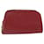 LOUIS VUITTON Epi Dauphine PM Pouch Red M48447 LV Auth 62157 Leather  ref.1255295