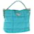 PRADA Shoulder Bag Nylon Turquoise Blue Auth 62503  ref.1255341