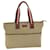 GUCCI GG Canvas Sherry Line Tote Bag Beige Red white 155524 auth 61958  ref.1255506