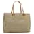 FENDI Zucchino Canvas Hand Bag Beige Auth 61641  ref.1255543