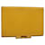 Hermès HERMES Agenda Day Planner Cover Leather Yellow Auth bs10919  ref.1255554