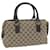 GUCCI GG Canvas Hand Bag Beige 113009 Auth bs10899  ref.1255555