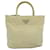 PRADA Hand Bag Nylon Beige Auth bs10677  ref.1255558