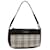 BURBERRY Nova Check Shoulder Bag Nylon Beige Auth ep2705  ref.1255561