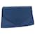 LOUIS VUITTON Epi Art Deco Clutch Bag Blue M52635 LV Auth ep2564 Leather  ref.1255568
