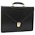 VALENTINO Business Bag Leather Black Auth bs10775  ref.1255606